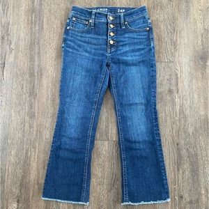 J. Crew Demi Boot Crop Denim